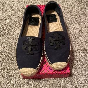 Espadrille flats from Tory Burch. Size 7